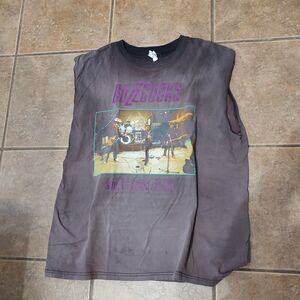 Vintage Og Buzzcocks Singles Going Steady Punk Rock Mens Sleeveless T-Shirt Sz L